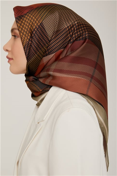 Armine Twill İpek Eşarp 22Ka8819 32