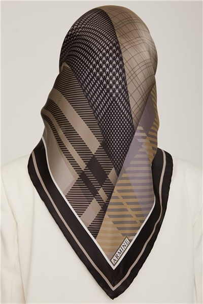 Armine Twill İpek Eşarp 22Ka8819 56
