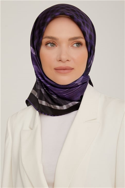Armine Twill İpek Eşarp 22Ka8824 03