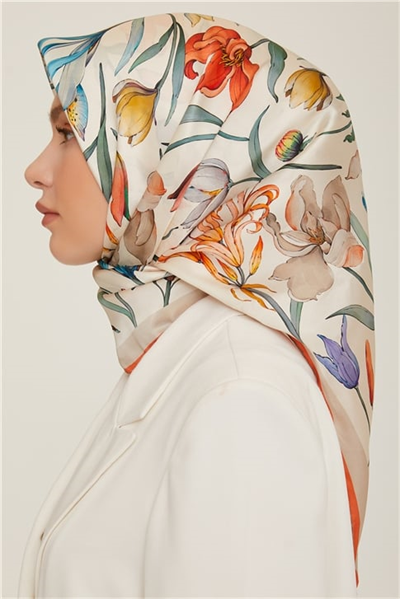 Armine Twill İpek Eşarp 22Ka8825 03