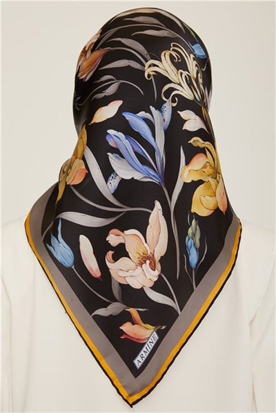 Armine Twill İpek Eşarp 22Ka8825 31