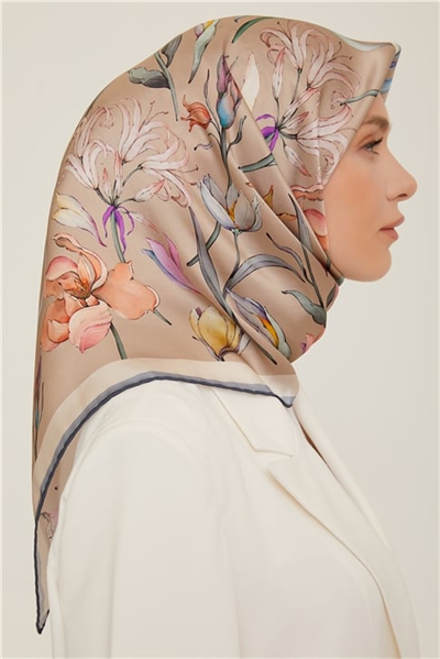 Armine Twill İpek Eşarp 22Ka8825 32