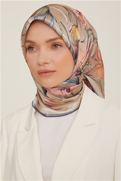 Armine Twill İpek Eşarp 22Ka8825 32