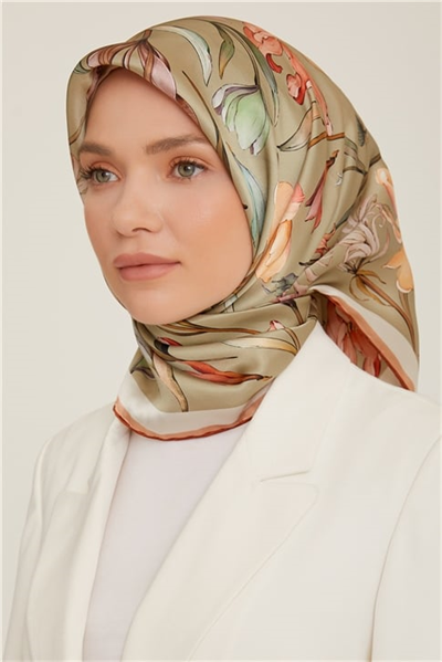 Armine Twill İpek Eşarp 22Ka8825 33