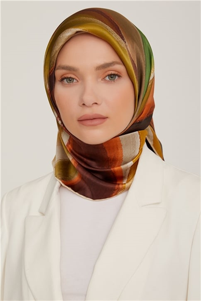 Armine Twill İpek Eşarp 22Ka8826 33