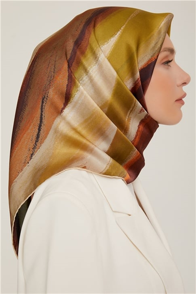Armine Twill İpek Eşarp 22Ka8826 33