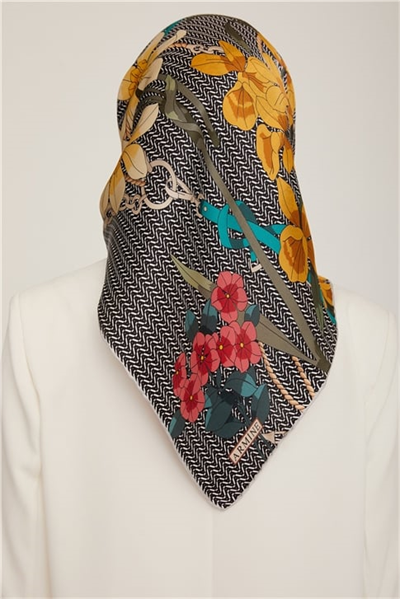 Armine Twill İpek Eşarp 22Ka8827 09