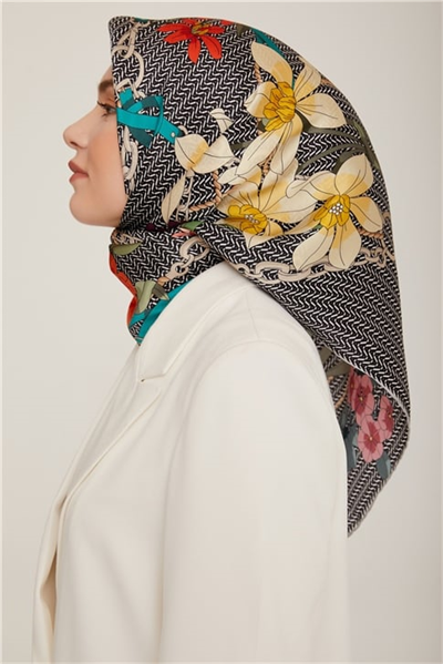 Armine Twill İpek Eşarp 22Ka8827 09