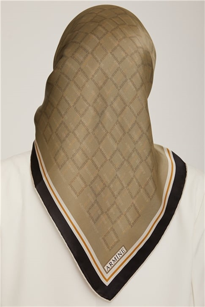 Armine Twill İpek Eşarp 22Ka8832 36