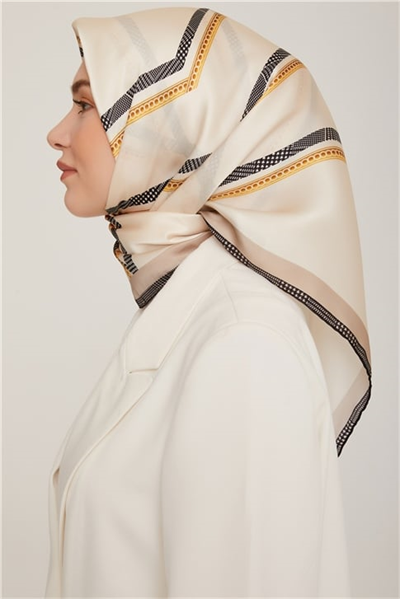 Armine Twill İpek Eşarp 22Ka8833 05