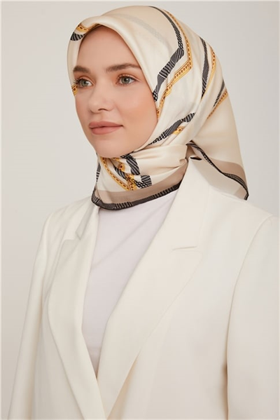 Armine Twill İpek Eşarp 22Ka8833 05