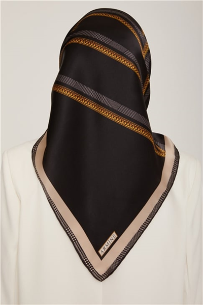 Armine Twill İpek Eşarp 22Ka8833 09
