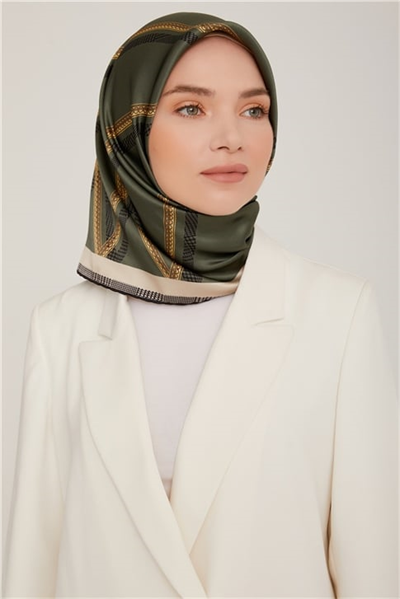 Armine Twill İpek Eşarp 22Ka8833 32