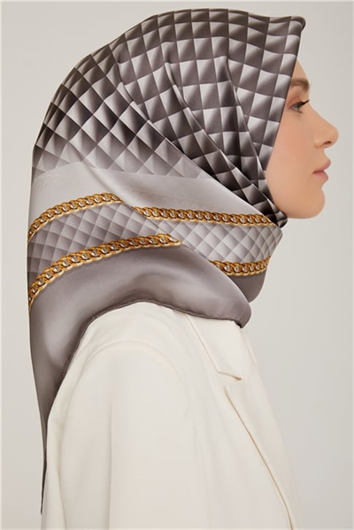 Armine Twill İpek Eşarp 22Ka8834 34
