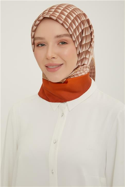 Armine Twill İpek Eşarp 22Ka8834 52