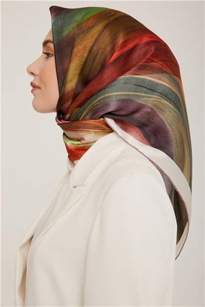 Armine Twill İpek Eşarp 22Ka8835 40 32