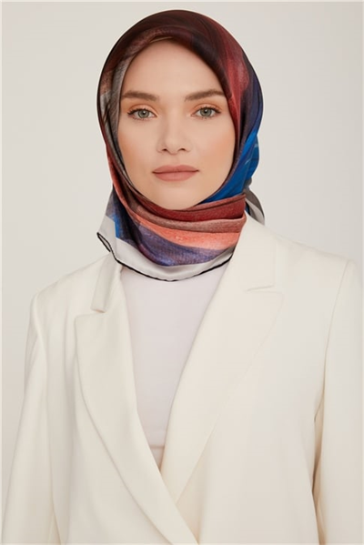 Armine Twill İpek Eşarp 22Ka8835 40 51