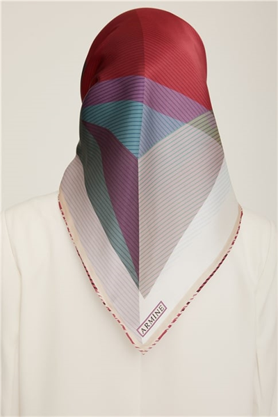 Armine Twill İpek Eşarp 22Ka8836 09