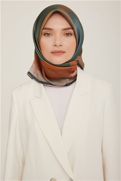 Armine Twill İpek Eşarp 22Ka8836 32