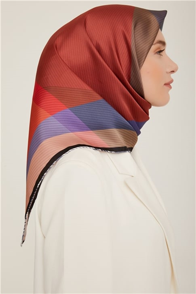 Armine Twill İpek Eşarp 22Ka8836 33