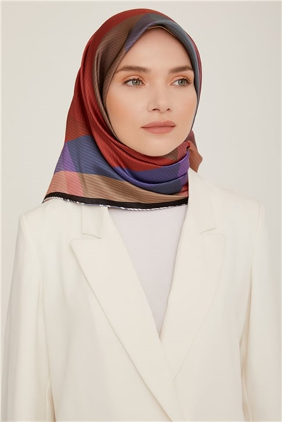 Armine Twill İpek Eşarp 22Ka8836 33
