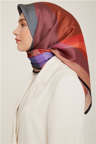 Armine Twill İpek Eşarp 22Ka8836 33