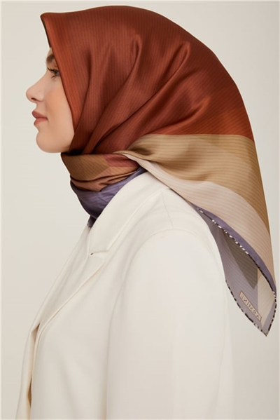 Armine Twill İpek Eşarp 22Ka8836 53