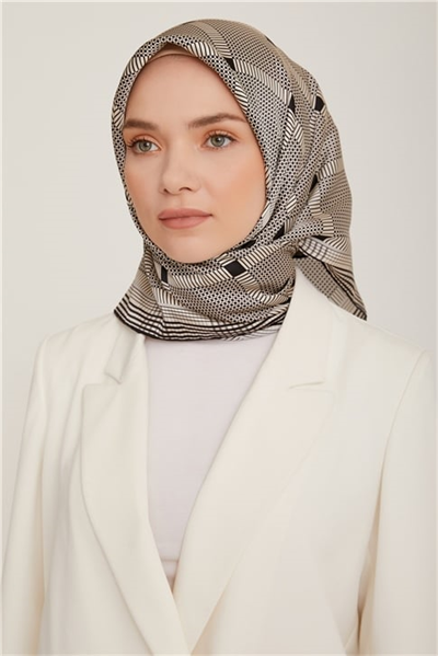 Armine Twill İpek Eşarp 22Ka8838 09