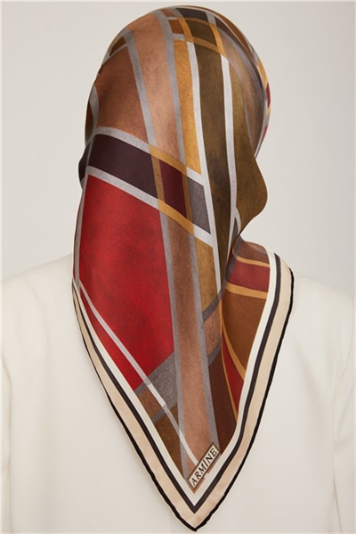 Armine Twill İpek Eşarp 22Ka8843 37