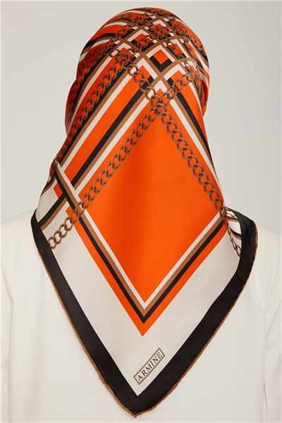 Armine Twill İpek Eşarp 22Ka8845 05