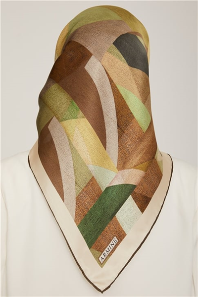 Armine Twill İpek Eşarp 22Ka8848 36