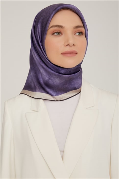 Armine Twill İpek Eşarp 22Ka8849 50 01