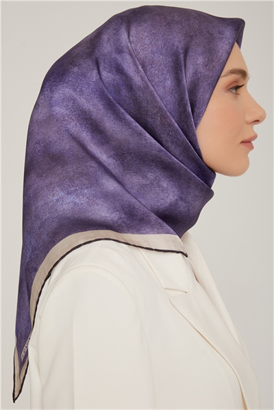 Armine Twill İpek Eşarp 22Ka8849 50 01