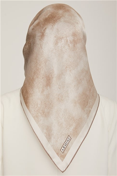 Armine Twill İpek Eşarp 22Ka8849 50 10