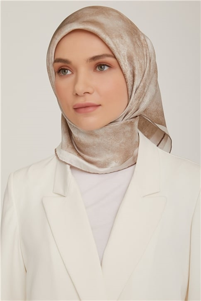 Armine Twill İpek Eşarp 22Ka8849 50 10