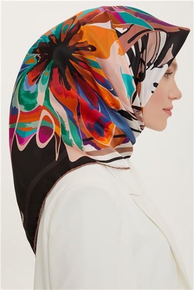 Armine Twill İpek Eşarp 22YA8710 01