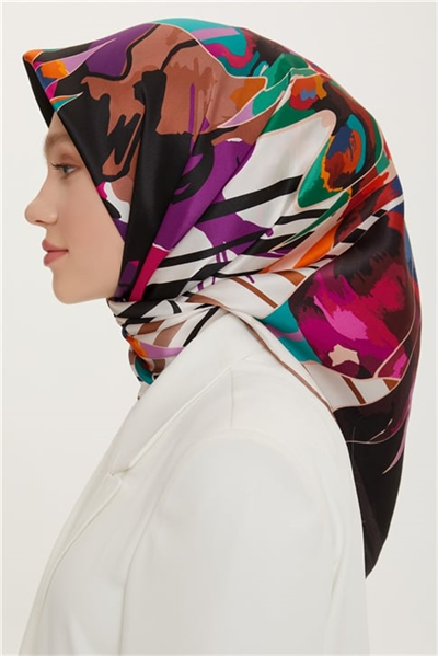 Armine Twill İpek Eşarp 22YA8710 01