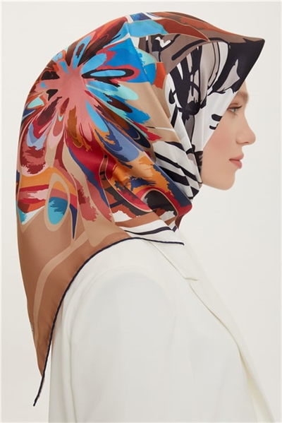 Armine Twill İpek Eşarp 22YA8710 04