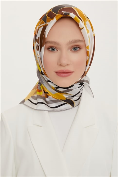 Armine Twill İpek Eşarp 22YA8710 05