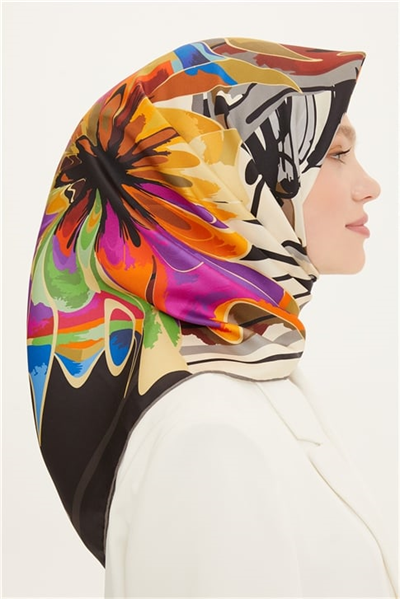 Armine Twill İpek Eşarp 22YA8710 09