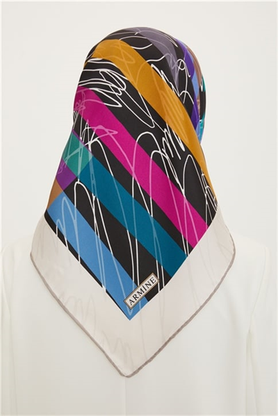 Armine Twill İpek Eşarp 22Ya3201 09