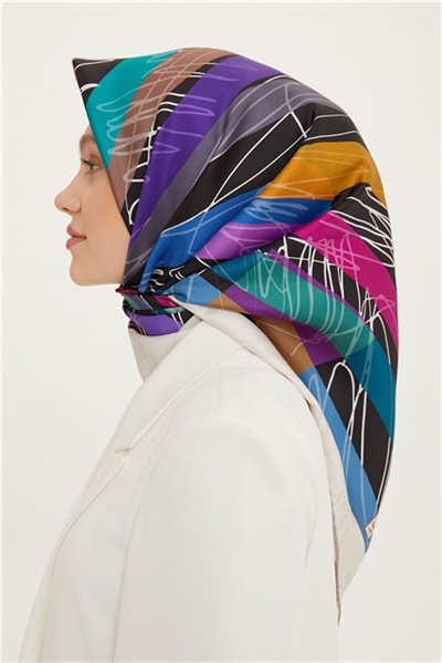 Armine Twill İpek Eşarp 22Ya3201 09