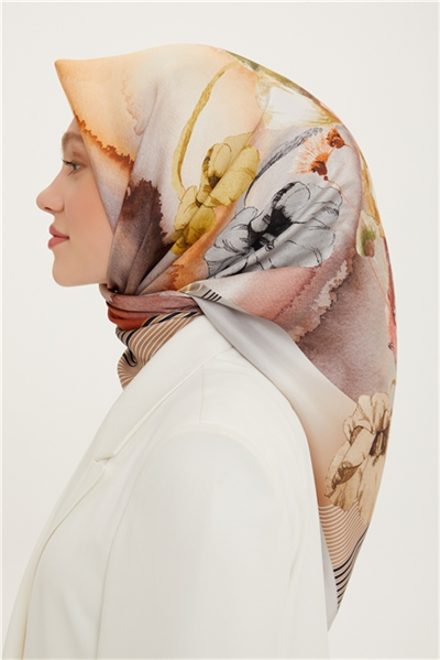 Armine Twill İpek Eşarp 22Ya3214 36
