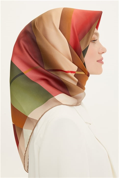 Armine Twill İpek Eşarp 22Ya8700 09