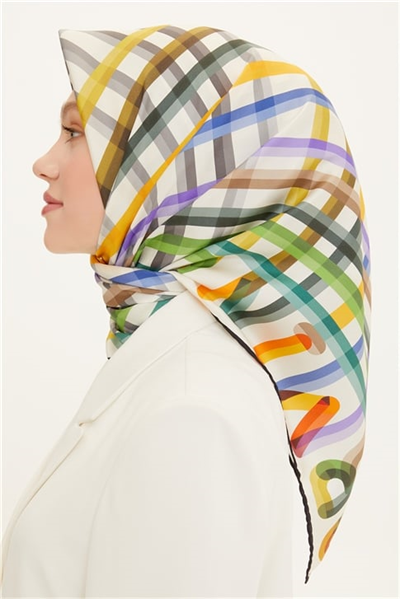 Armine Twill İpek Eşarp 22Ya8701 09