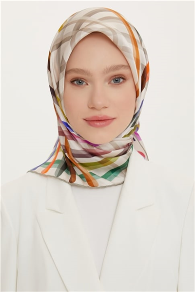 Armine Twill İpek Eşarp 22Ya8701 30