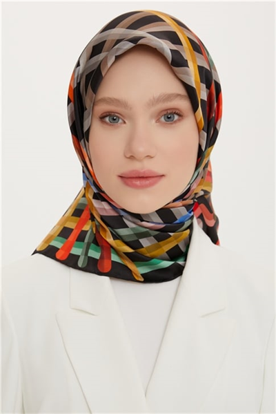 Armine Twill İpek Eşarp 22Ya8701 37