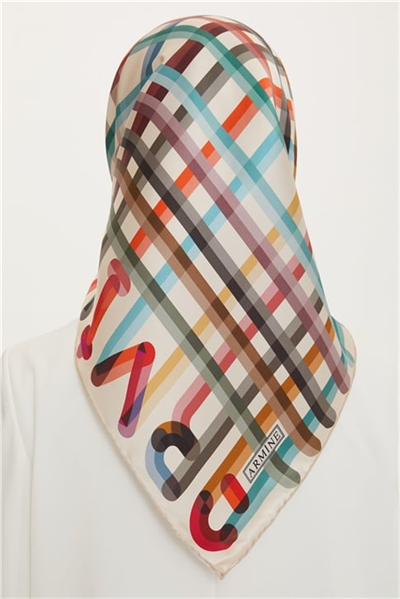 Armine Twill İpek Eşarp 22Ya8701 39
