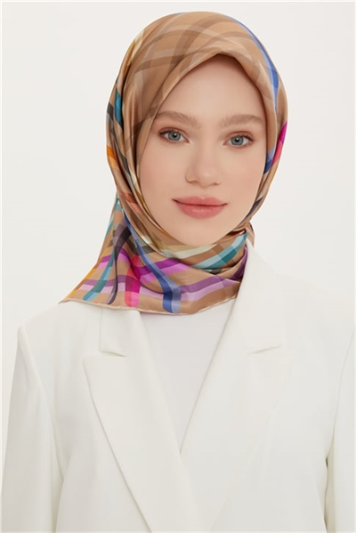 Armine Twill İpek Eşarp 22Ya8701 45