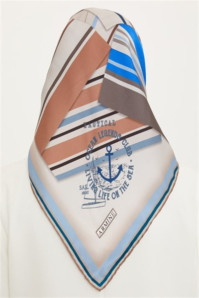 Armine Twill İpek Eşarp 22Ya8704 01